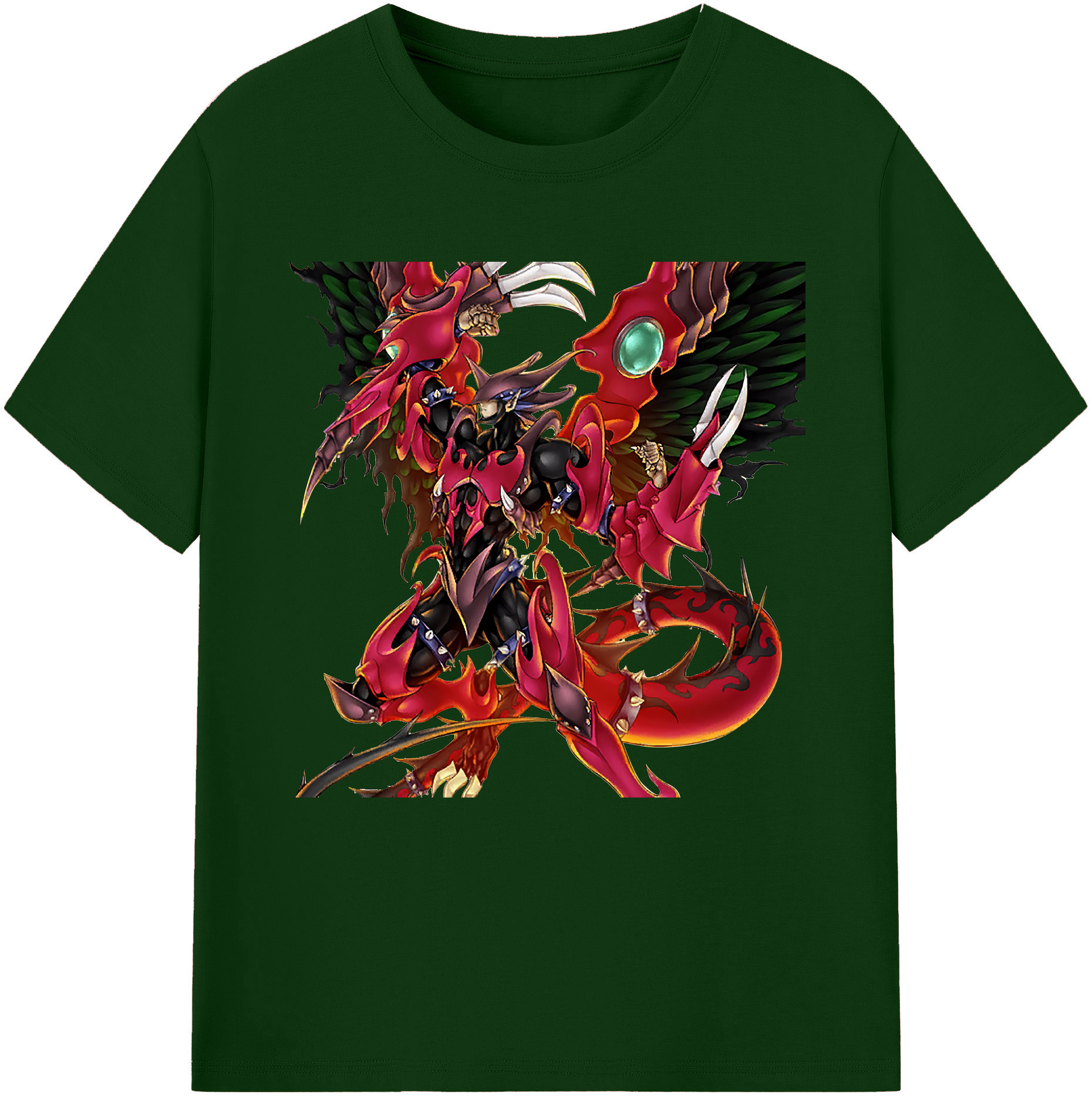 （画像用） 遊☆戯☆王 Yu-Gi-Oh! 綿100％半袖Tシャツ（フロントプリント）